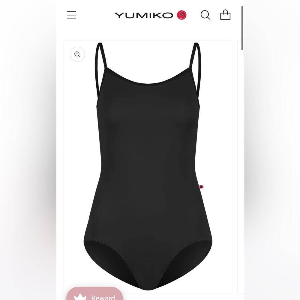 Yumiko Marisa Nylon Leotard (Black)